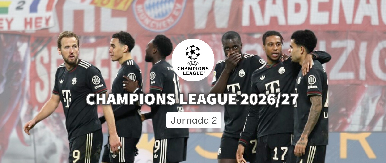 Champions League 2026/27 — Jornada 2