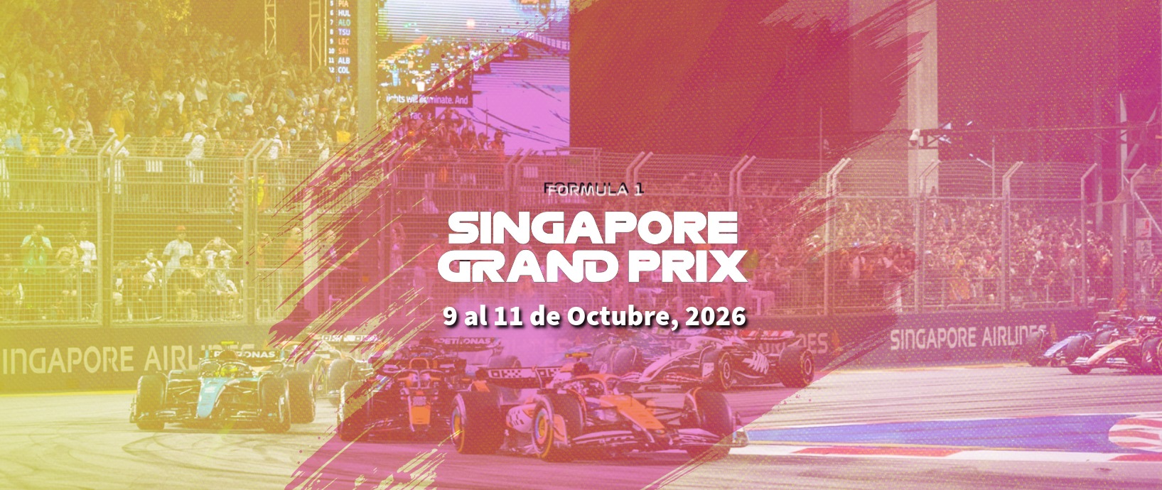 F1 Grand Prix Singapur 2026 - Champions Club 3-Days
